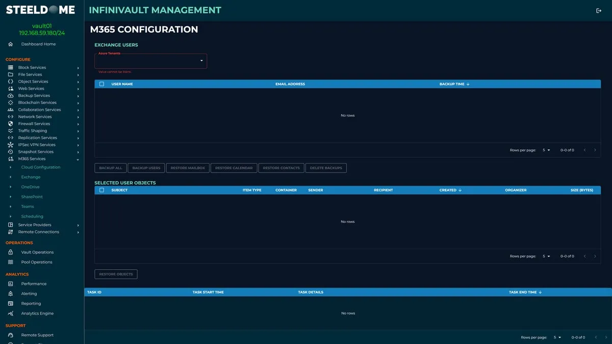 InfiniVault Data Protection